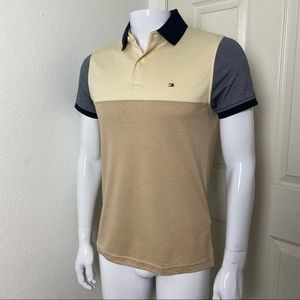 Tommy Hilfiger Slim Fit Color Block Polo Shirt